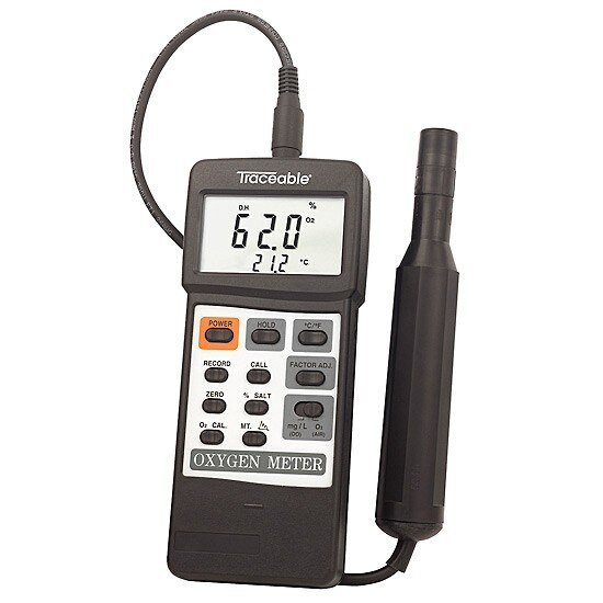 4320 (98767-10), Traceable Dissolved Oxygen Meter with a NIST Traceable  Calibration Certificate