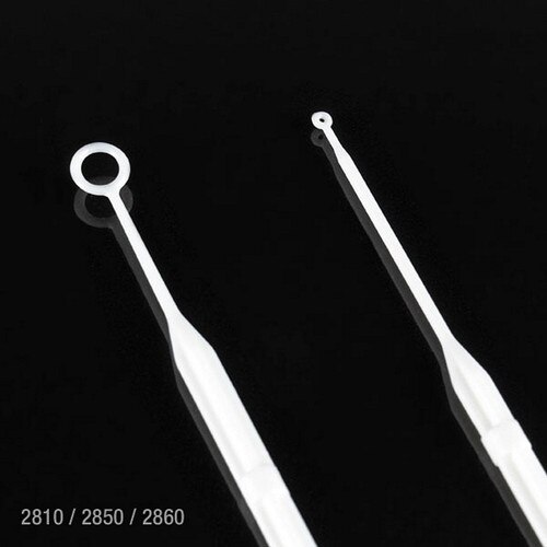 Inoculation Loop, Rigid, 1uL With Needle, With Calibration Certificate Sterile Blue 20 Peel Pack 25 Packs Unit