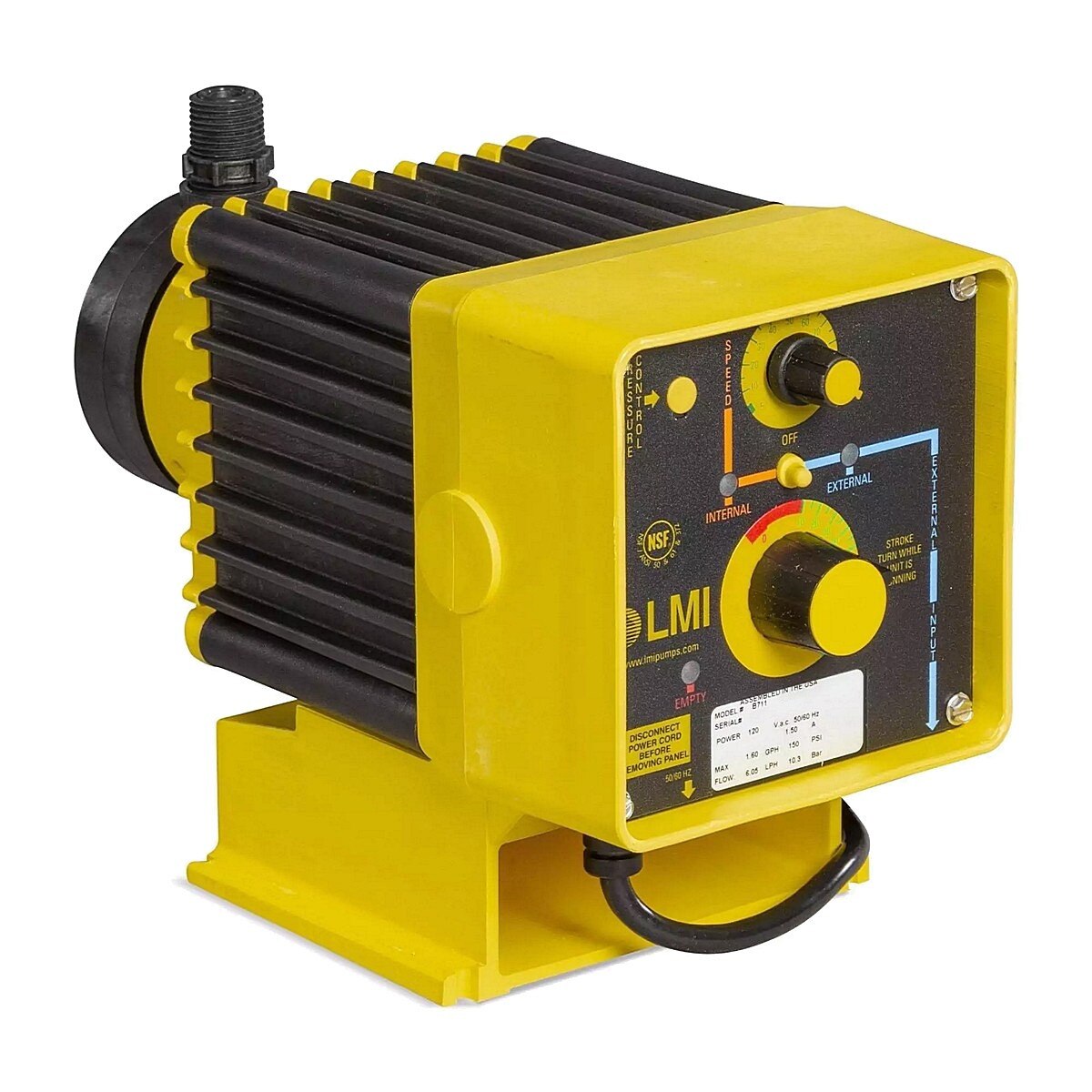 C781-35P | LMI Series C Metering Pump, 25 GPH @ 30 PSI, 115 VAC