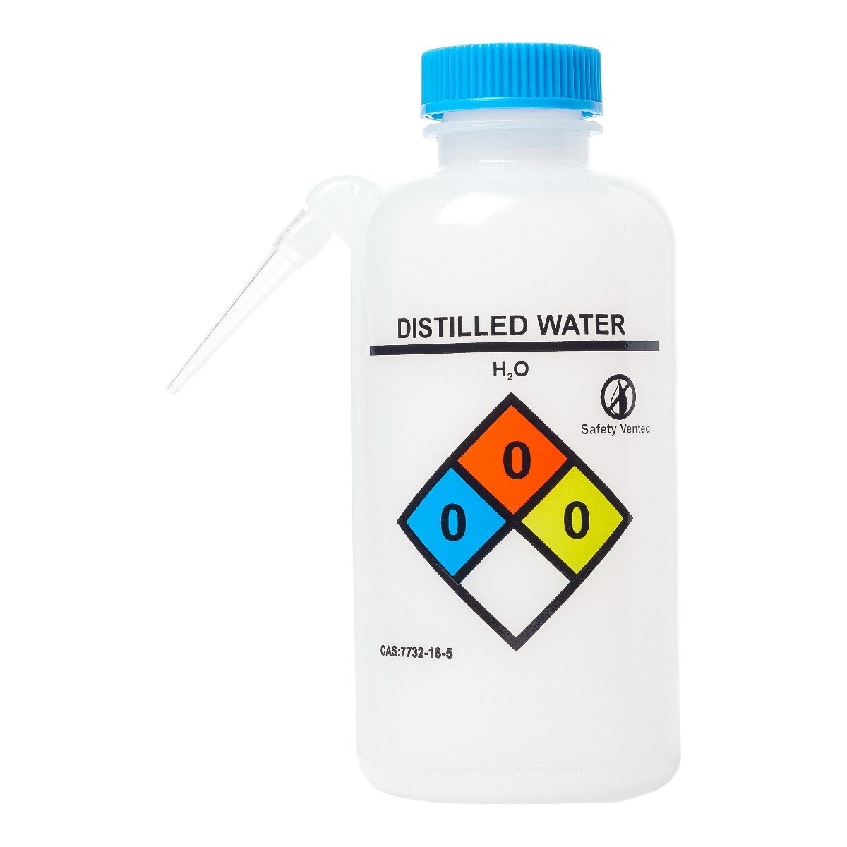 thumbnail image 2 of United Scientific UniSafe Leakproof Acetone Wash Bottles - 500mL LDPE Pack Of 6 2 of 4