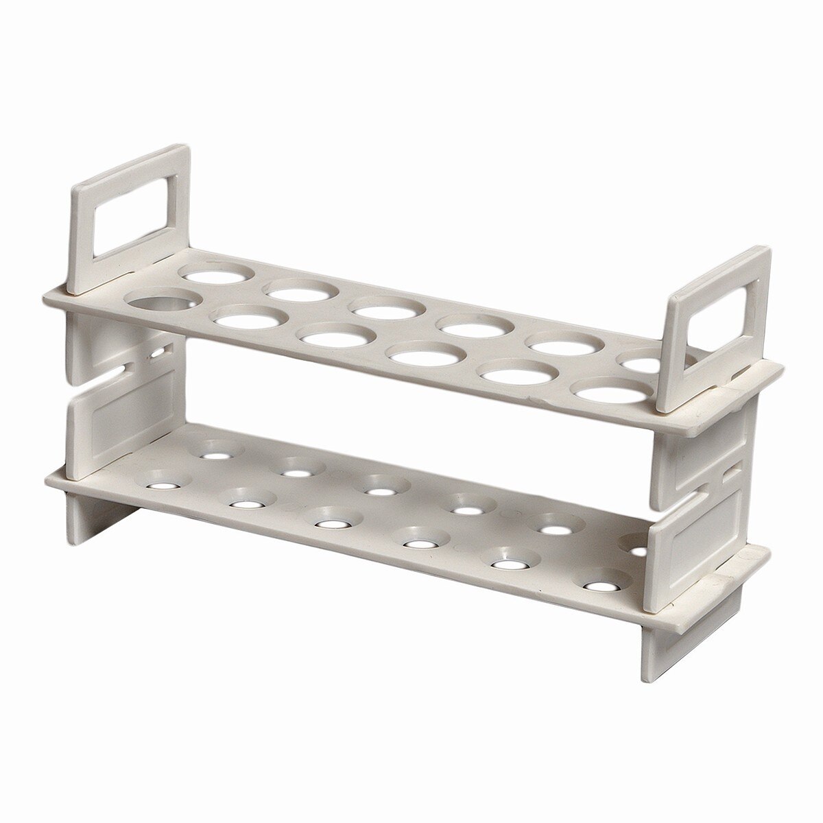 TTHP03 | Plastic Test Tube Rack 12 tube plastic rack, 25mm holes (each)